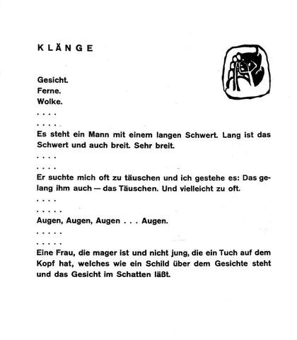 Wassily Kandinsky 'Klänge' from the album Klänge, Piper & Co., Munich c.1912