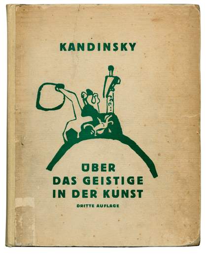 Wassily Kandinsky Concerning the Spiritual in Art 1912 Cover of the original German version