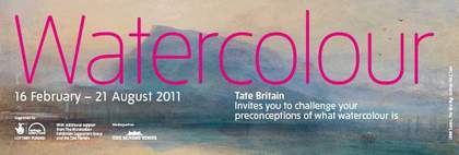 watercolour tate britain exhibition banner