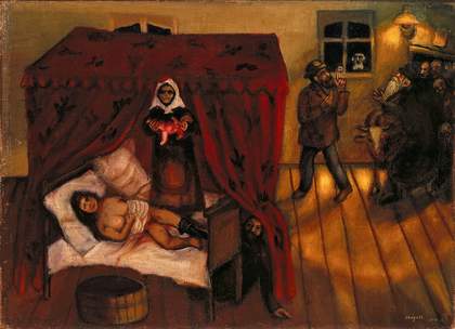 Marc Chagall, Birth, 1910