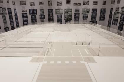 Installation view of Introduction to Archives XIII: Tokyo Biennale ’70, Revisited, March 2016